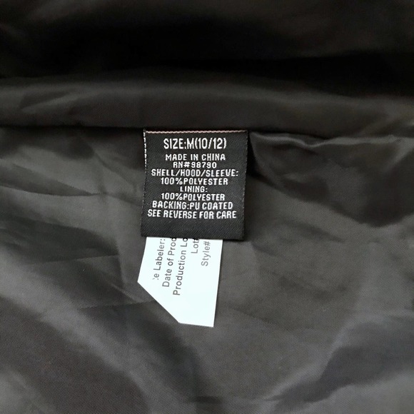 Urban Republic NWT Checkered Pea Coat Girls Various - Picture 11 of 12